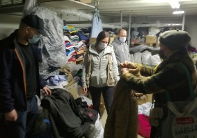УНС се поново прикључује акцији прикупљања хране и одеће за бескућнике УНС се поново прикључује акцији прикупљања хране и одеће за бескућнике