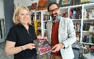 УНС у посети Спони у Скопљу: Екс-Ју сентимент постоји, аутори из тог времена окупе бројнију публику УНС у посети Спони у Скопљу: Екс-Ју сентимент постоји, аутори из тог времена окупе бројнију публику
