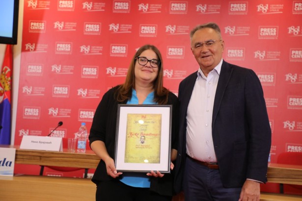 Ana Marković i Branislav Baćović (foto: Pres centar UNS-a)