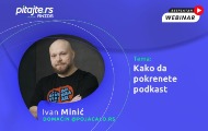 Вебинар на тему “Како да покренете подкаст” 1. октобра од 20 часова. Вебинар на тему “Како да покренете подкаст” 1. октобра од 20 часова.